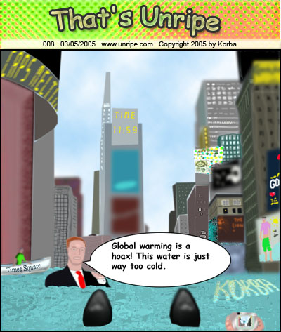 cartoon 8, global warming